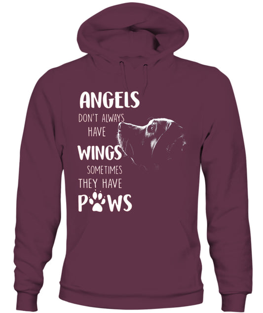 ANGELS DONT ALWAYS HAVE WINGS SOMETIMES THEY HAVE POWS - Animals SKU01