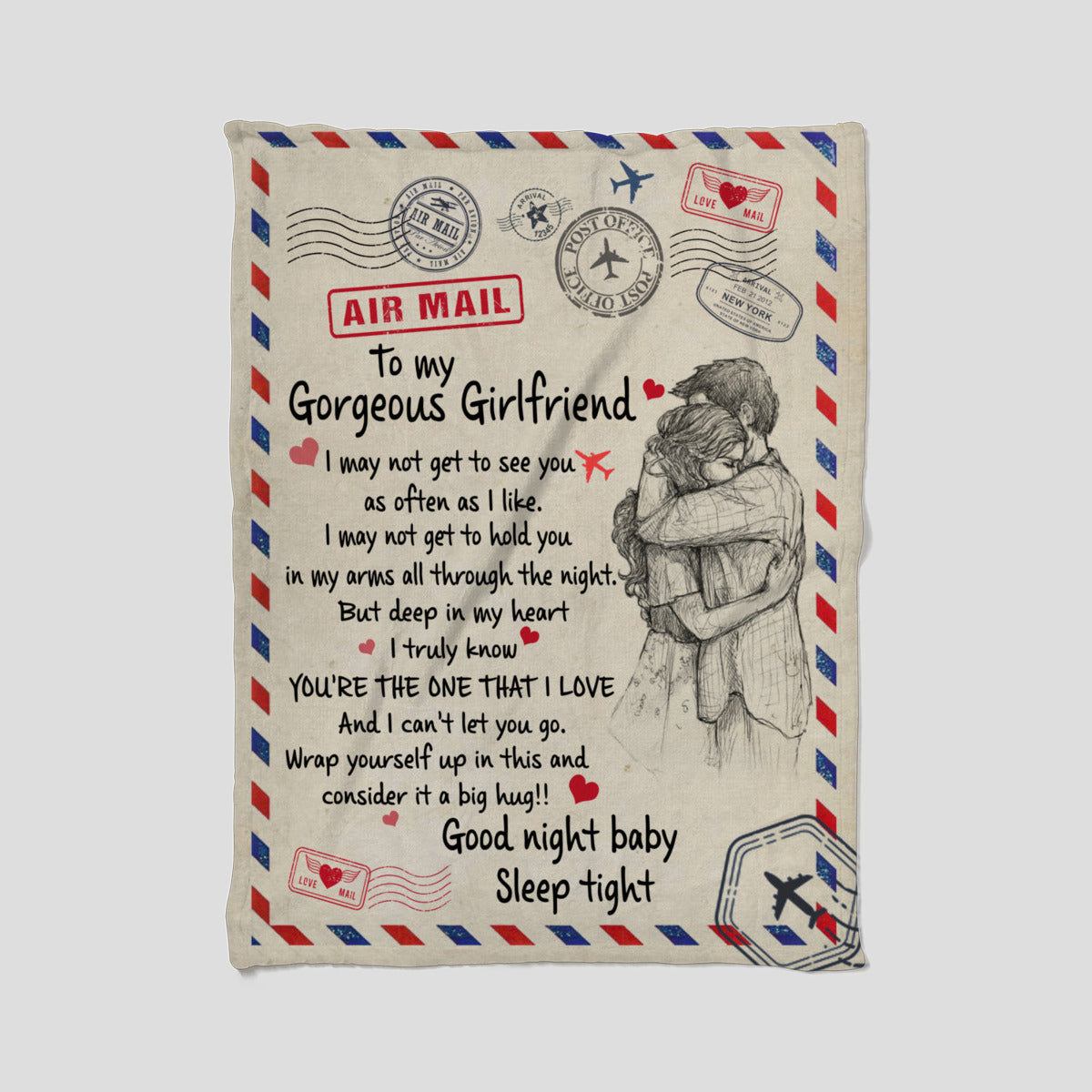 Boy gift girl blanket