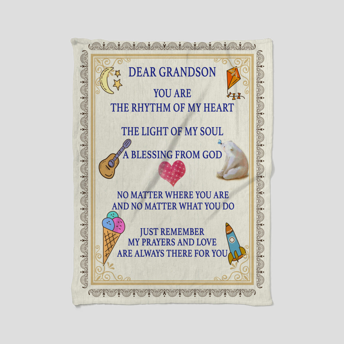 Table for grandchildren blanket