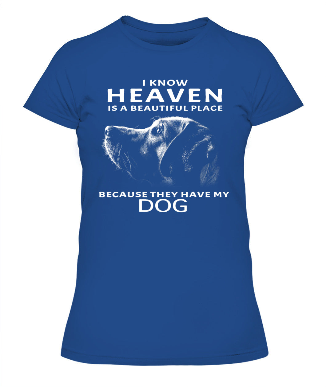 I Know Heaven Is A Beautiful Place Because They Have My Dog - Animals SKU08