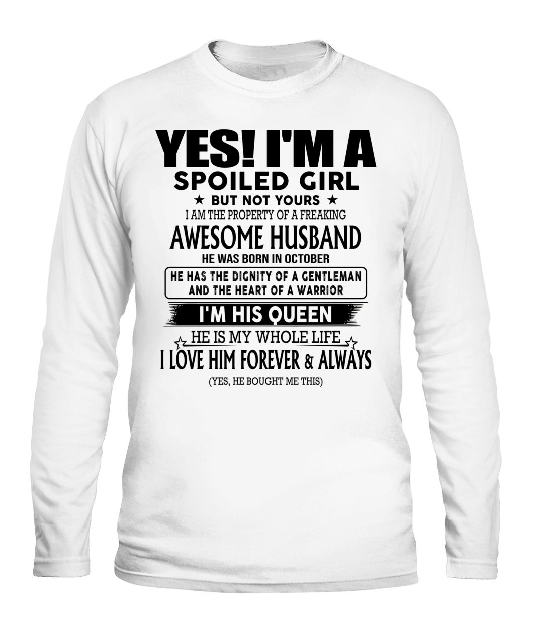 I AM THE PROPERTY OF A FREAKING AWESOME HUSBAND 10