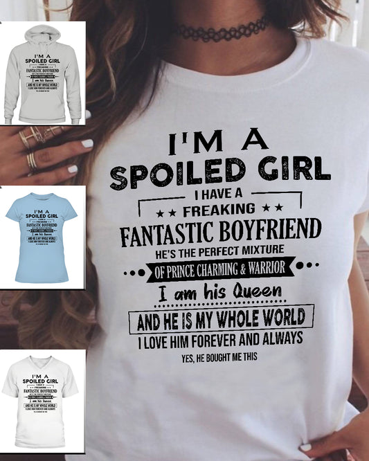 I'M A SPOILED GIRL I HAVE 00