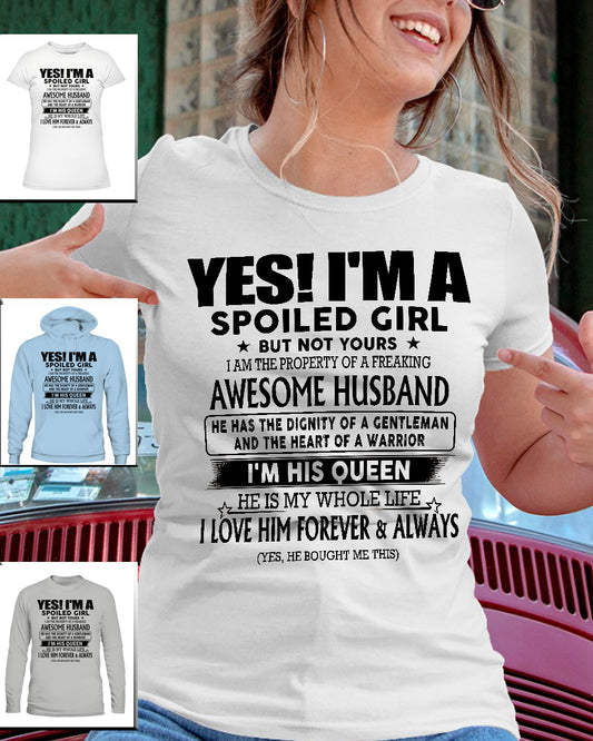 I AM THE PROPERTY OF A FREAKING AWESOME HUSBAND 08