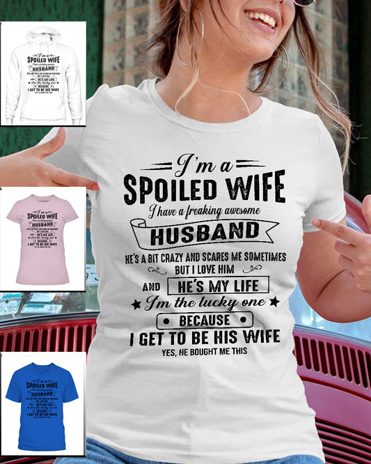 Im a spoiled wife I have a great husband 09