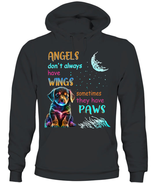 ANGELS DONT ALWAYS HAVE WINGS SOMETIMES THEY HAVE POWS - Animals SKU03