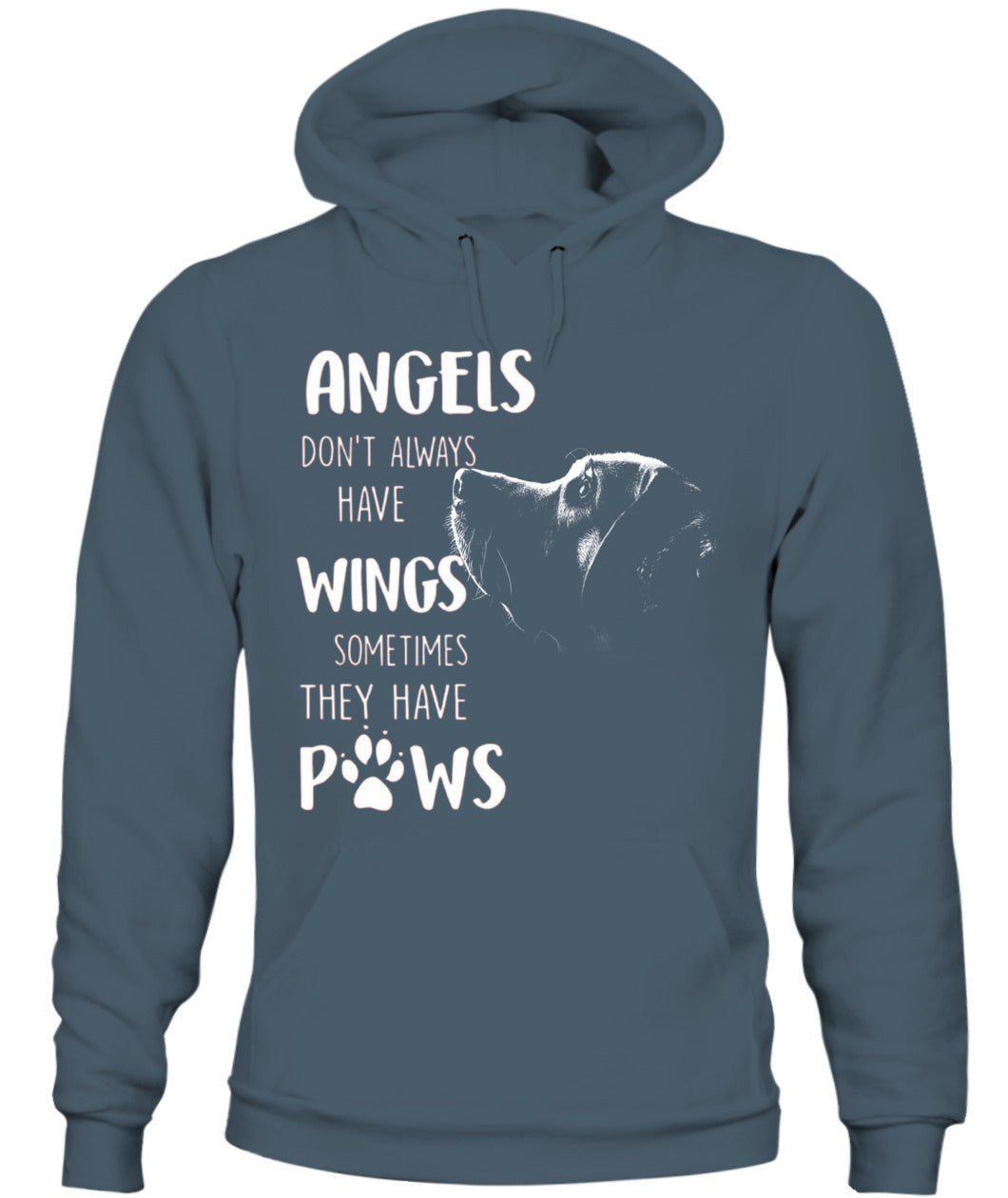 ANGELS DONT ALWAYS HAVE WINGS SOMETIMES THEY HAVE POWS - Animals SKU01