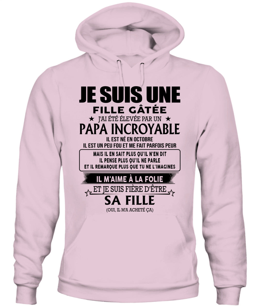 JE SUIS UNE FILLE GTE 10