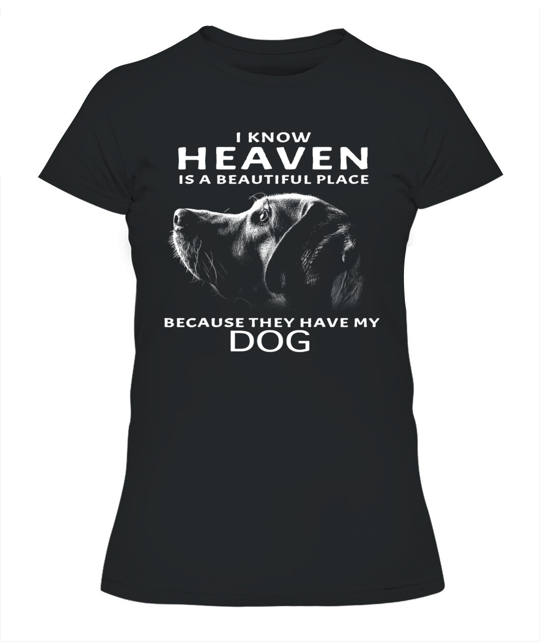 I Know Heaven Is A Beautiful Place Because They Have My Dog - Animals SKU08
