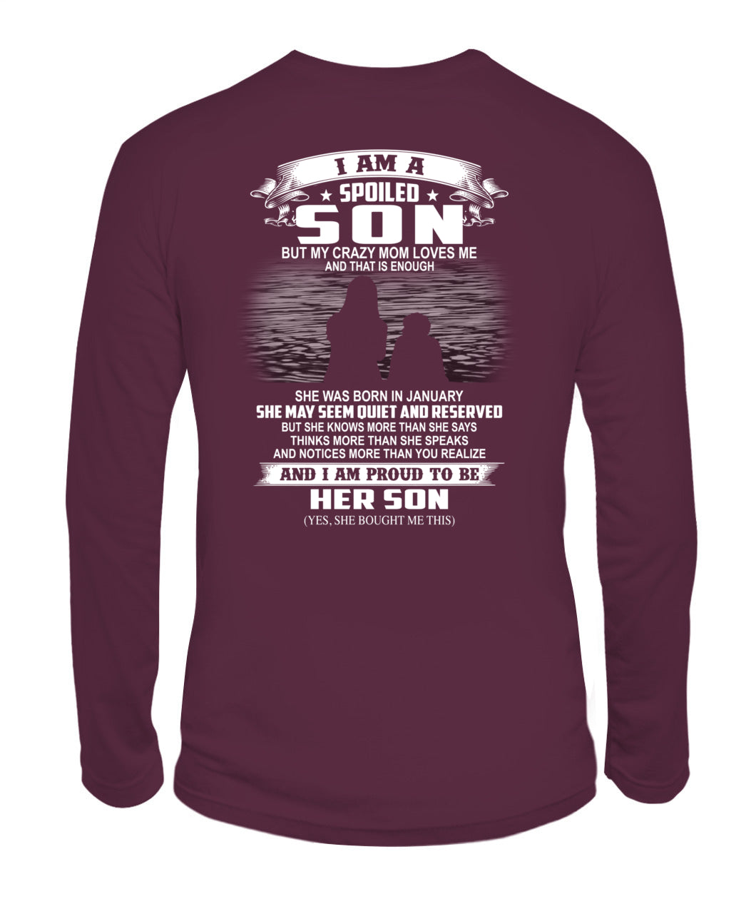 And I am proud to be her son 01