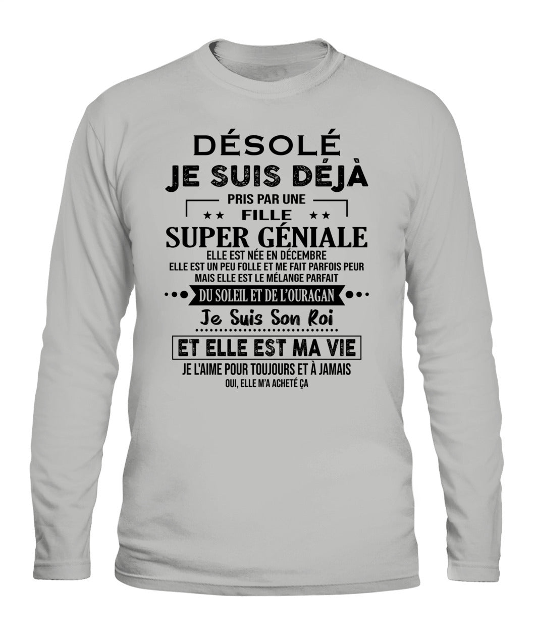 Désolé Je suis déjà 12