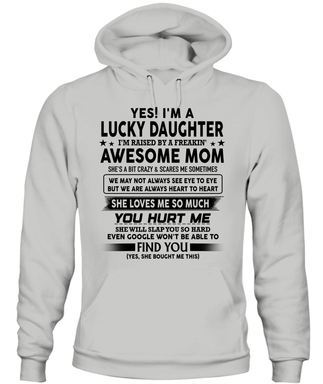 YES IM A LUCKY DAUGHTER IM RAISED BY A FREAKIN 00