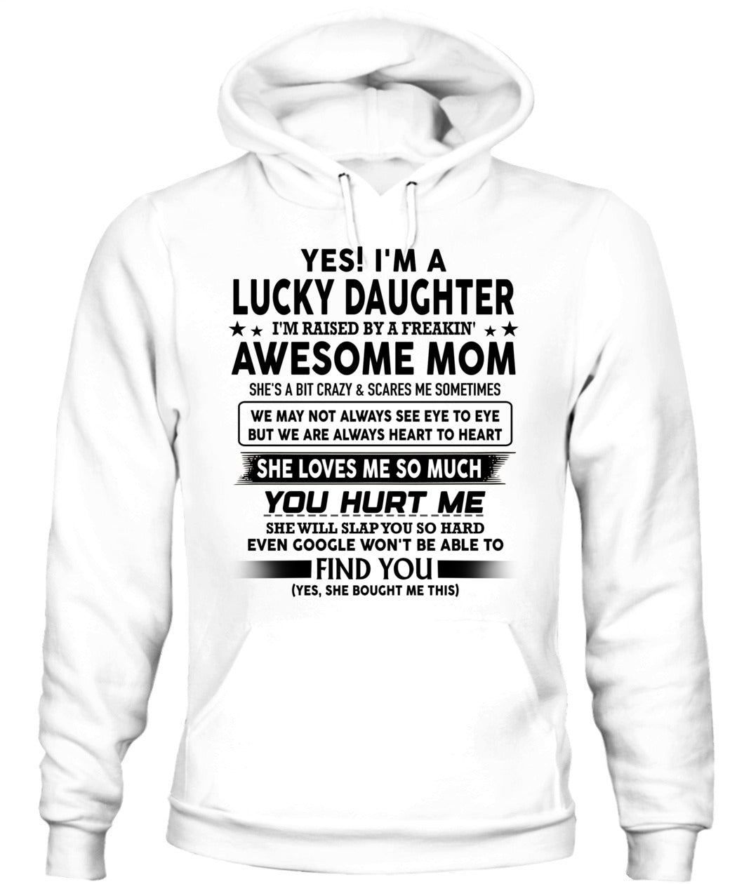 YES IM A LUCKY DAUGHTER IM RAISED BY A FREAKIN 00