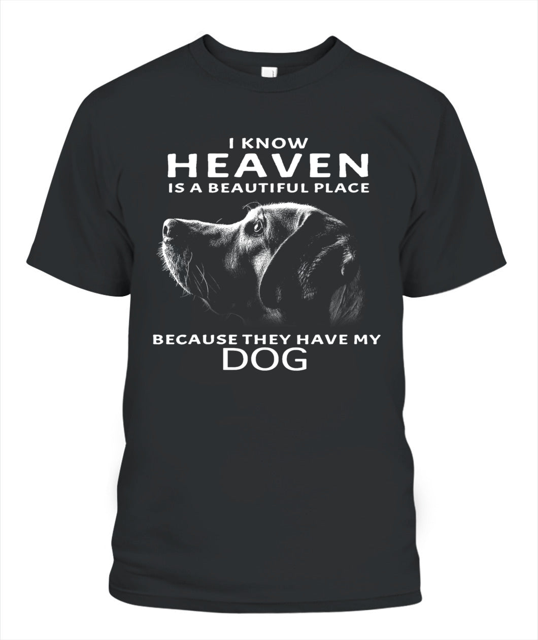 I Know Heaven Is A Beautiful Place Because They Have My Dog - Animals SKU08