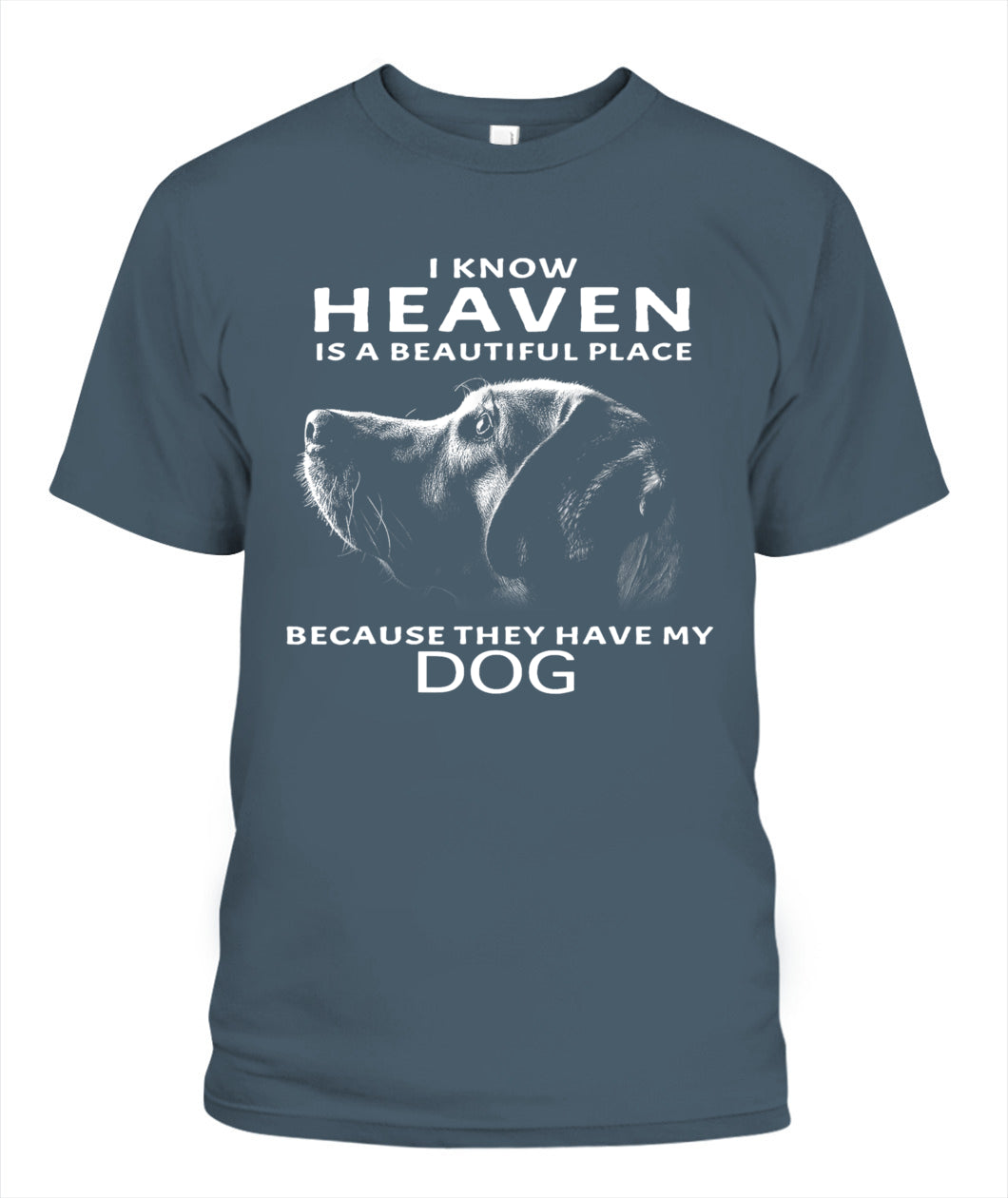I Know Heaven Is A Beautiful Place Because They Have My Dog - Animals SKU08