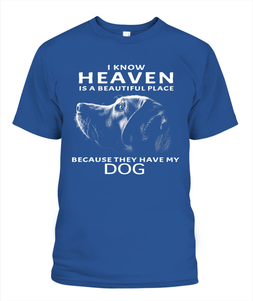 I Know Heaven Is A Beautiful Place Because They Have My Dog - Animals SKU08