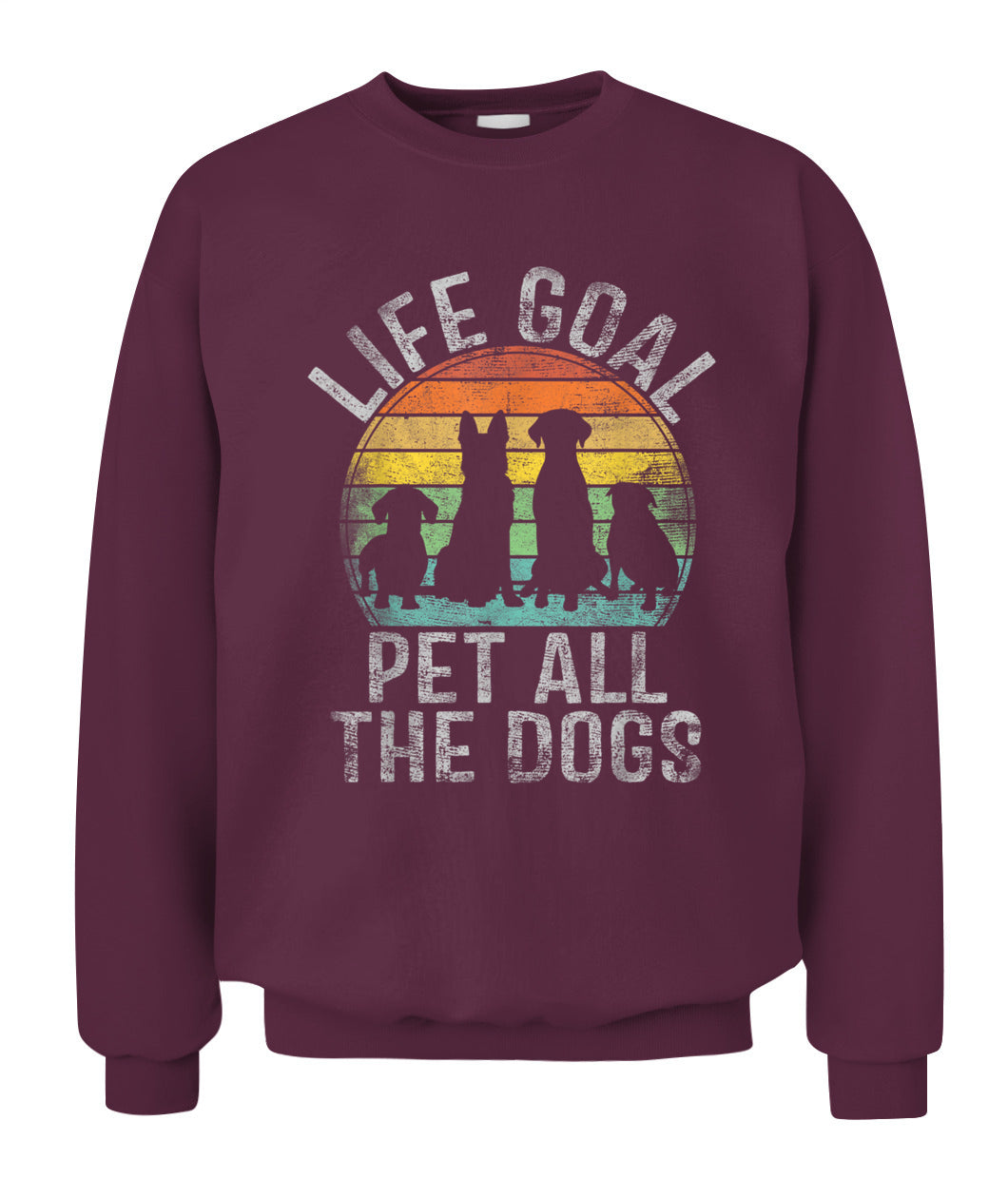 Life Goal Pet All The Dogs Shirt For Women Kids Funny Dog - Animals SKU10