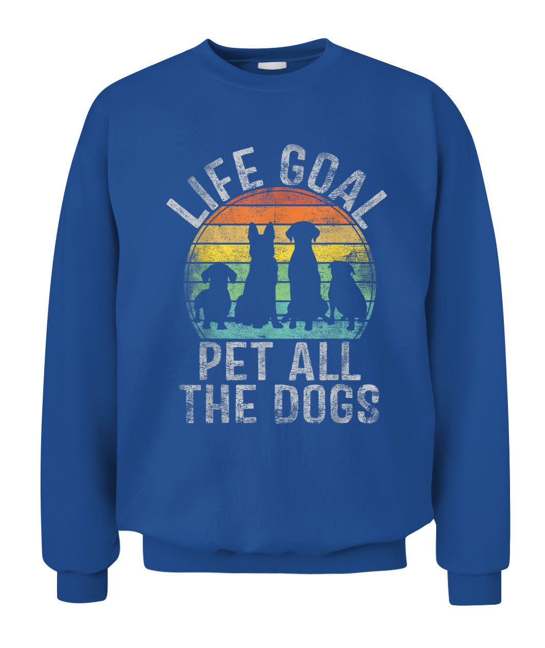 Life Goal Pet All The Dogs Shirt For Women Kids Funny Dog - Animals SKU10