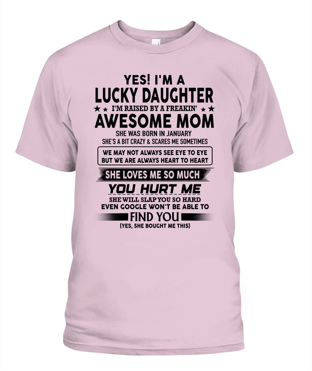YES IM A LUCKY DAUGHTER IM RAISED BY A FREAKIN 01