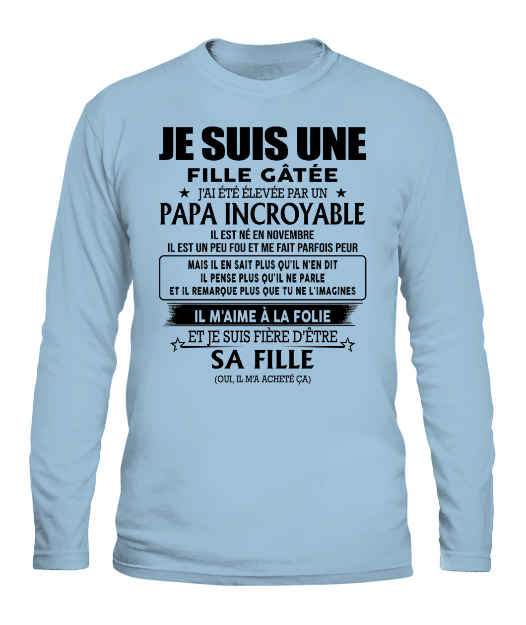 JE SUIS UNE FILLE GTE 11