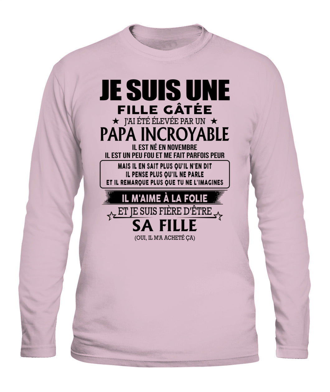 JE SUIS UNE FILLE GTE 11