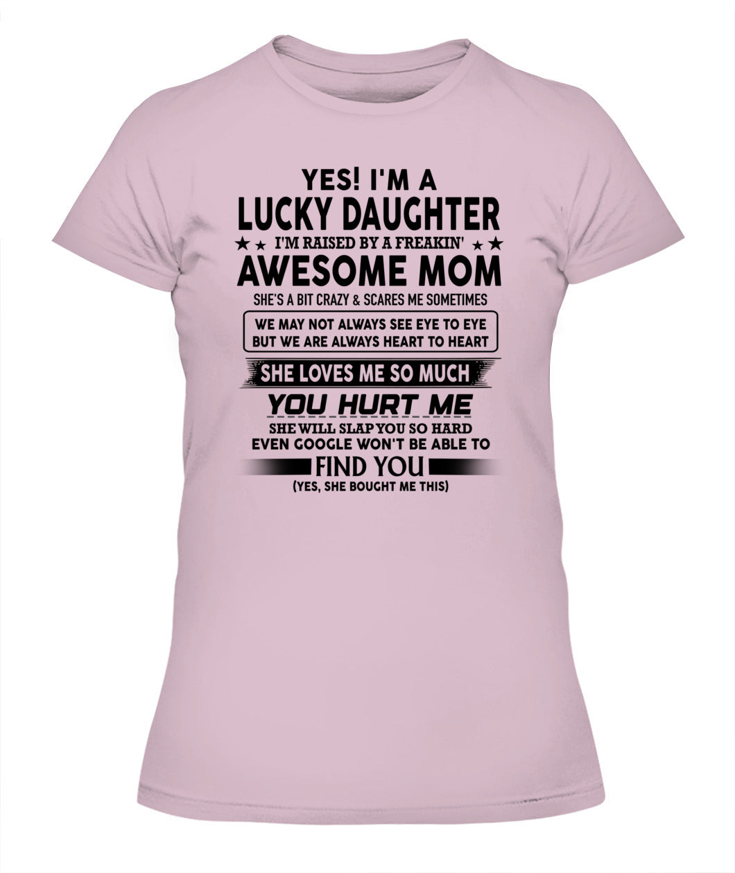 YES IM A LUCKY DAUGHTER IM RAISED BY A FREAKIN 00