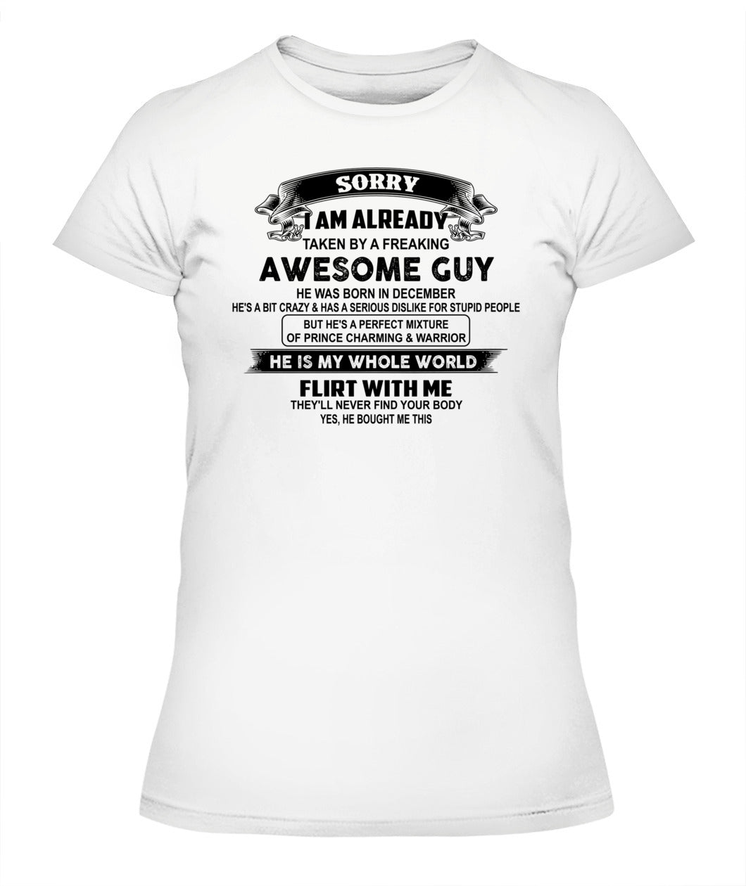 Sorry I am already taken 12