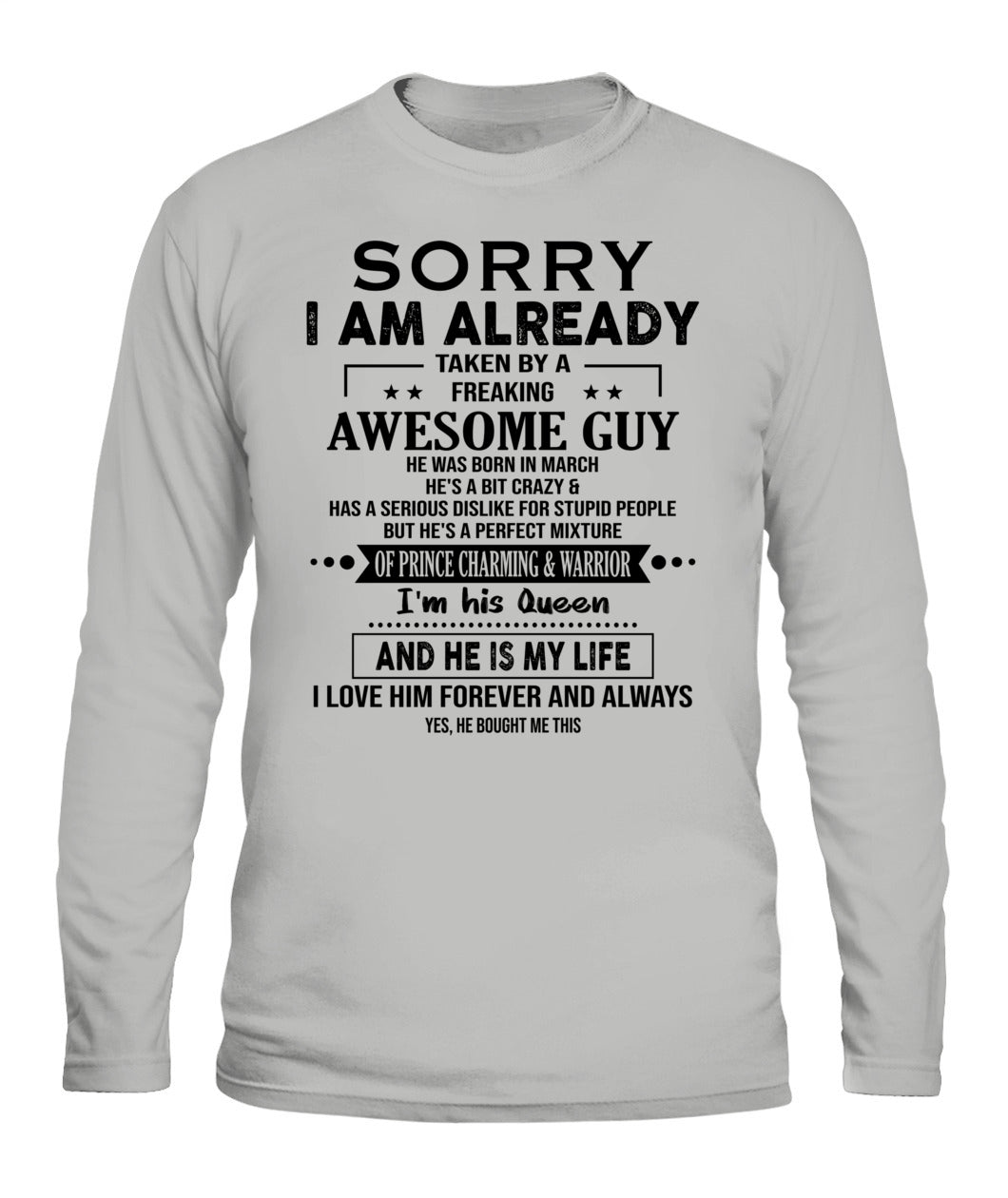 SORRY I AM ALREADY 03