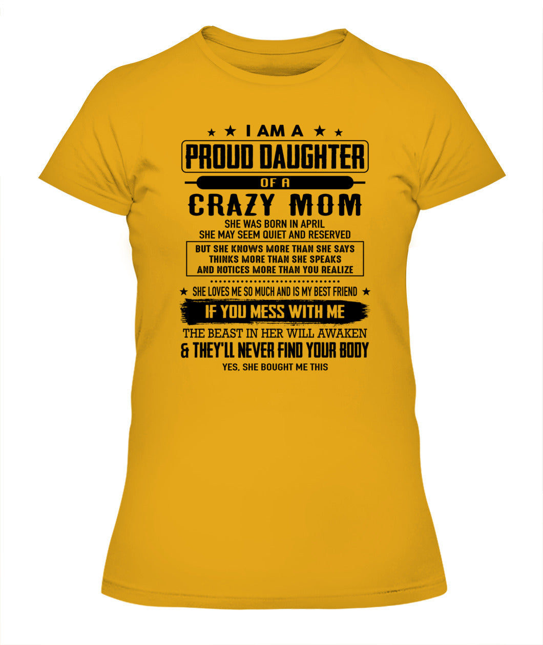 I AM A PROUD DAUGHTER OF A CRAZY MOM 04