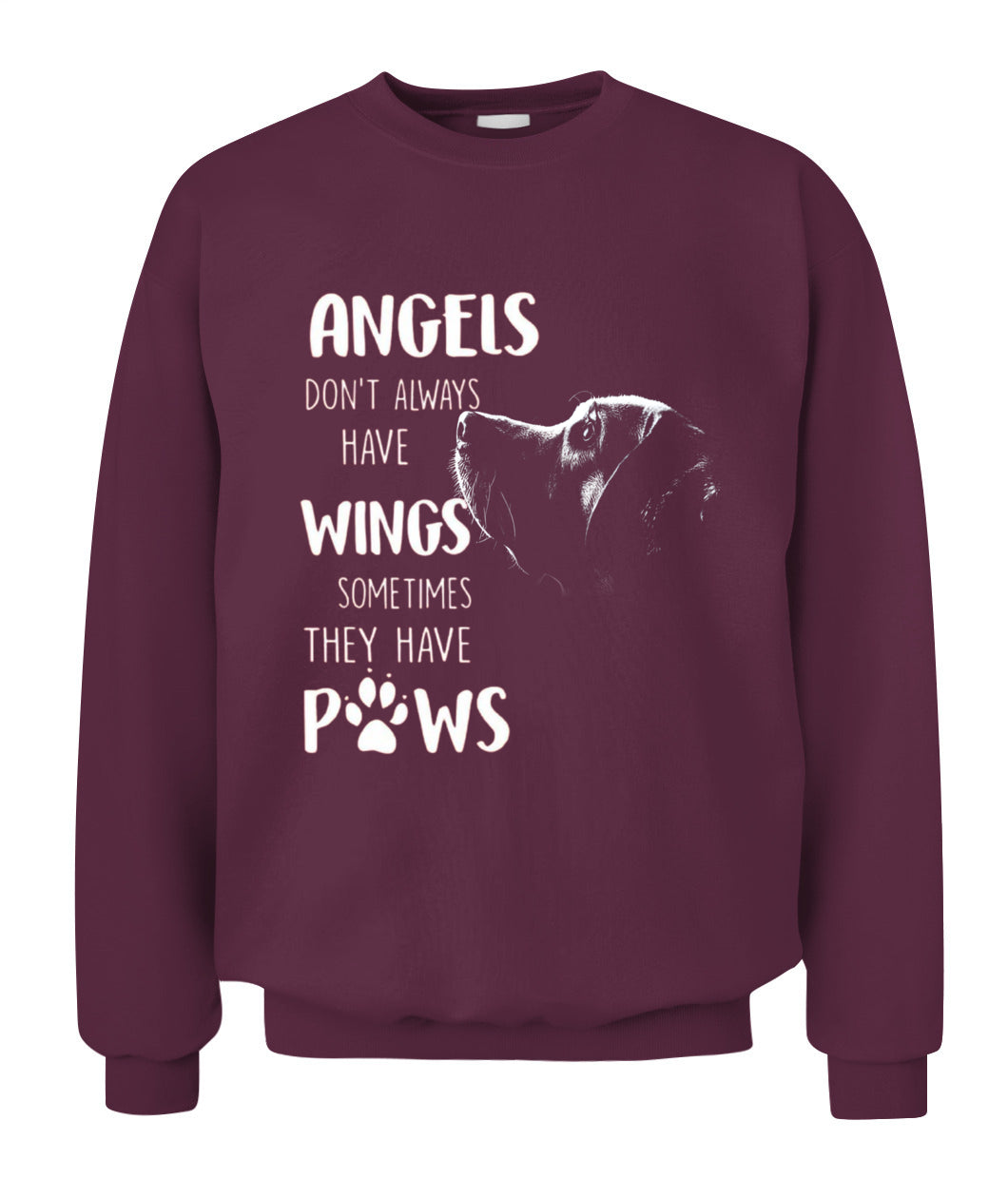 ANGELS DONT ALWAYS HAVE WINGS SOMETIMES THEY HAVE POWS - Animals SKU01