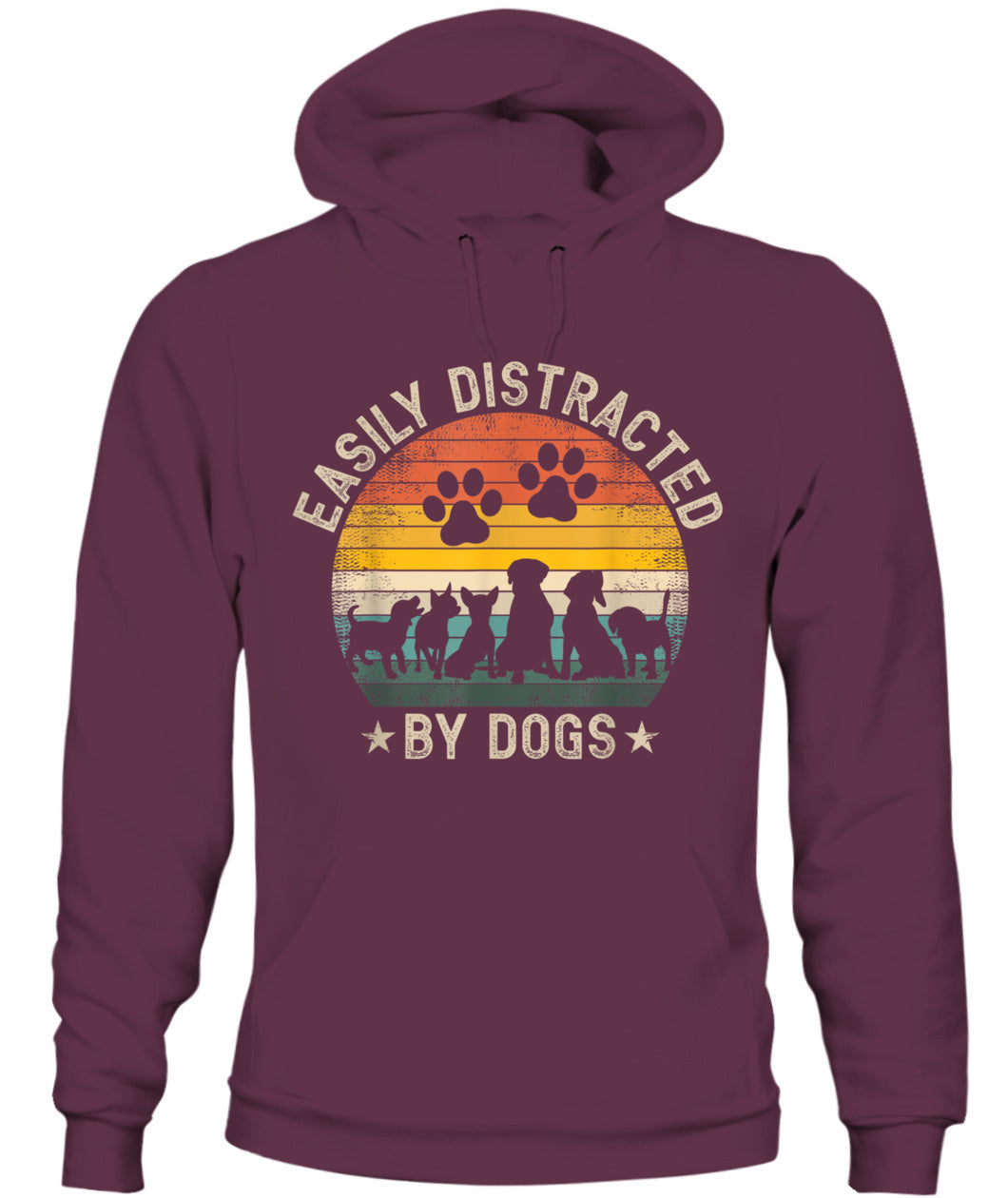 Easily Distracted By Dogs Pet Dog Lover - Animals SKU06