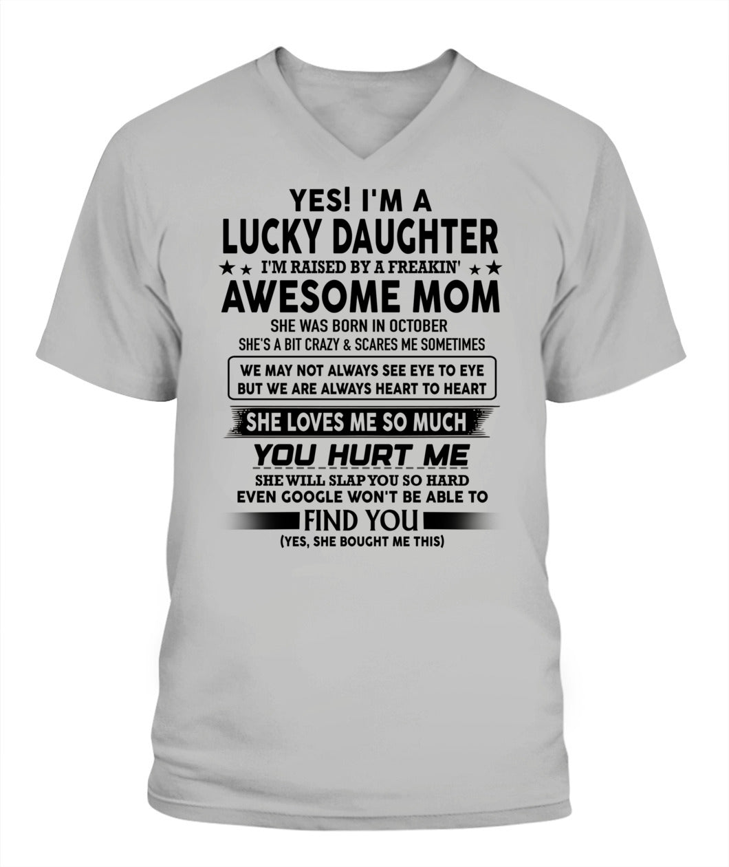 YES IM A LUCKY DAUGHTER IM RAISED BY A FREAKIN 10