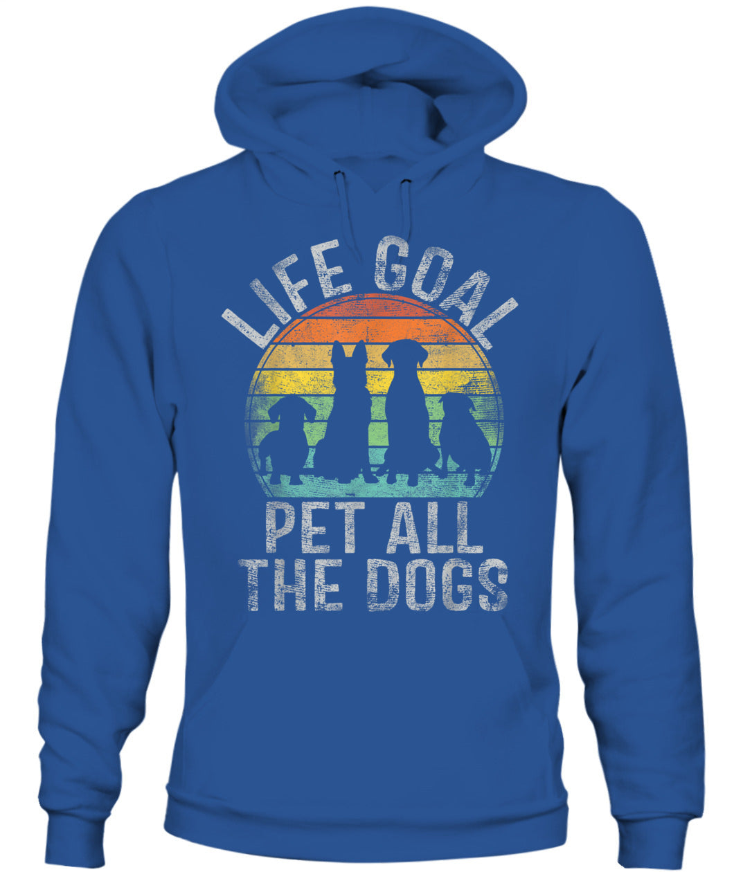 Life Goal Pet All The Dogs Shirt For Women Kids Funny Dog - Animals SKU10