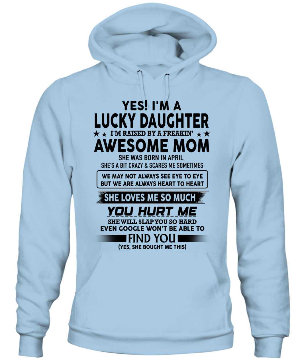 YES IM A LUCKY DAUGHTER IM RAISED BY A FREAKIN 04