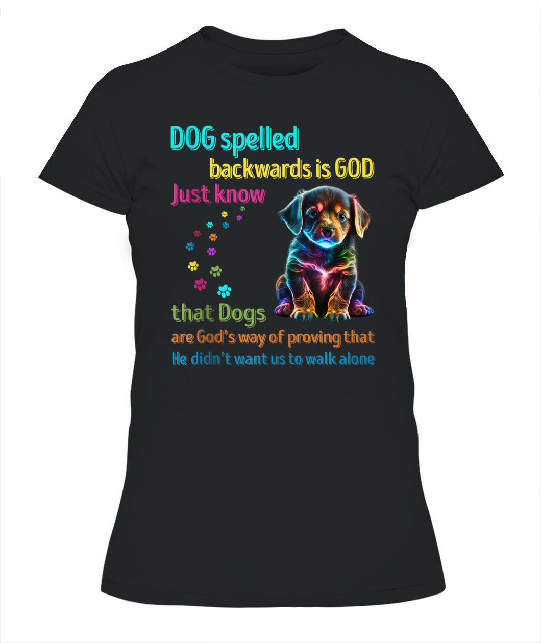 Dog Spelled Backwards Is God just know that Dogs - Animals SKU17