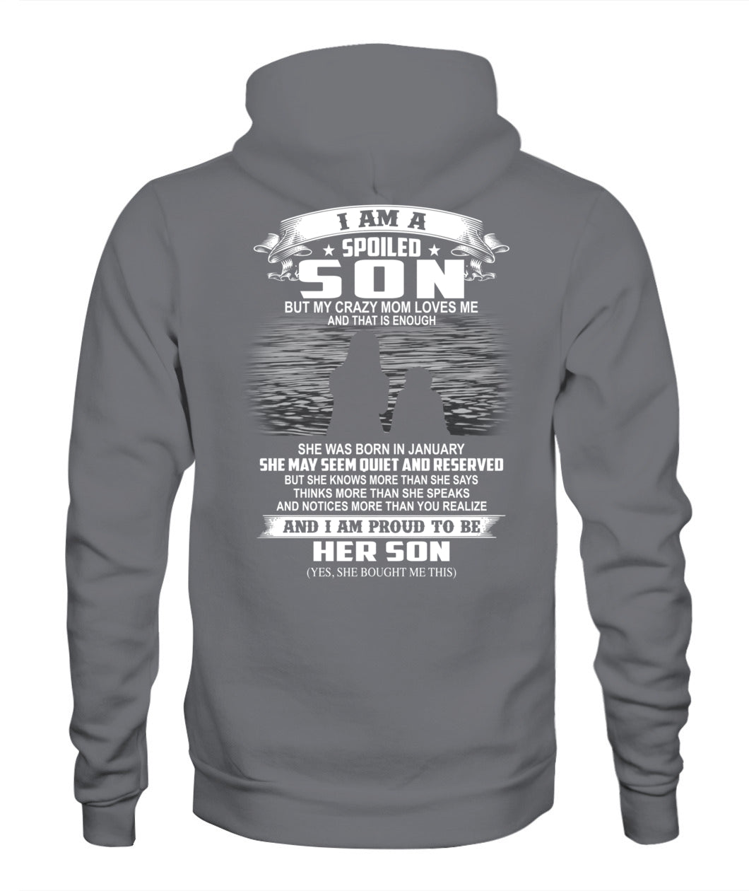 And I am proud to be her son 01