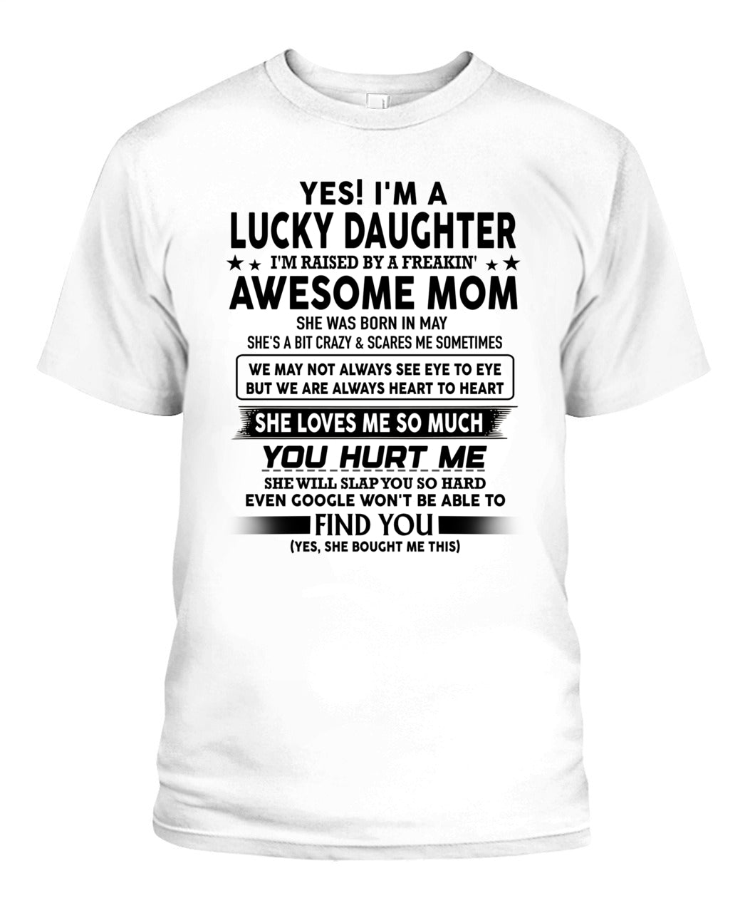 YES IM A LUCKY DAUGHTER IM RAISED BY A FREAKIN 05