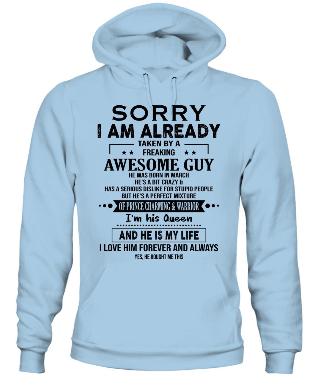 SORRY I AM ALREADY 03