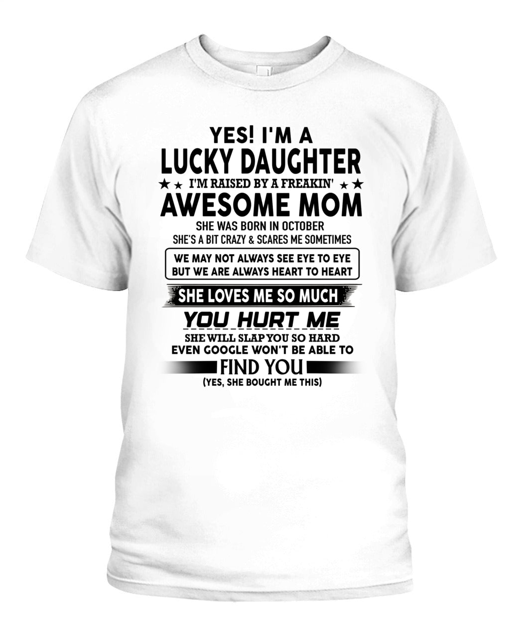 YES IM A LUCKY DAUGHTER IM RAISED BY A FREAKIN 10