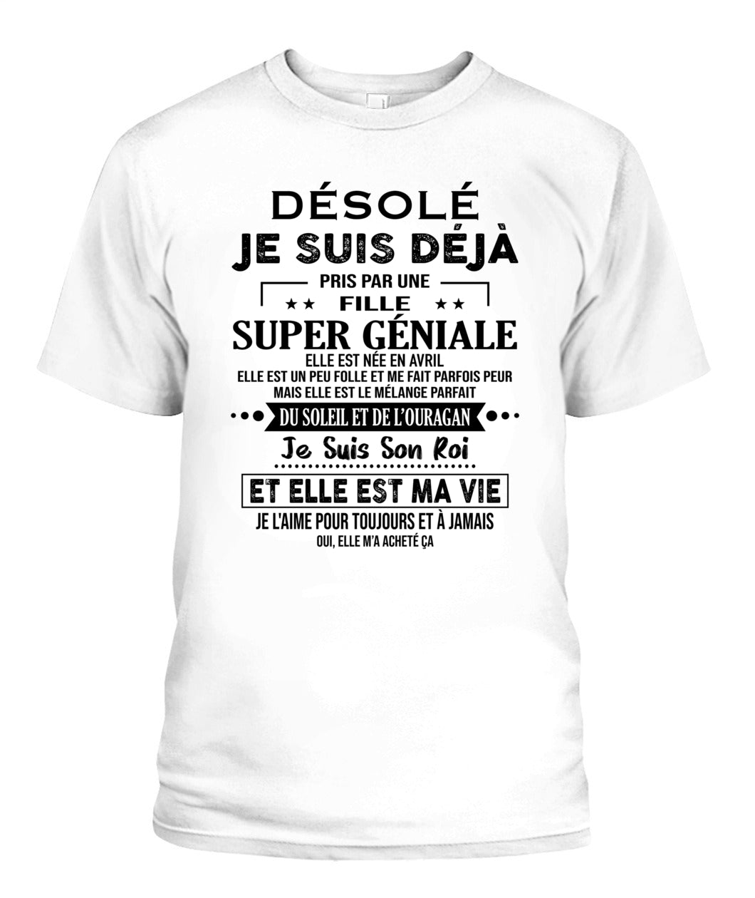 Désolé Je suis déjà 04