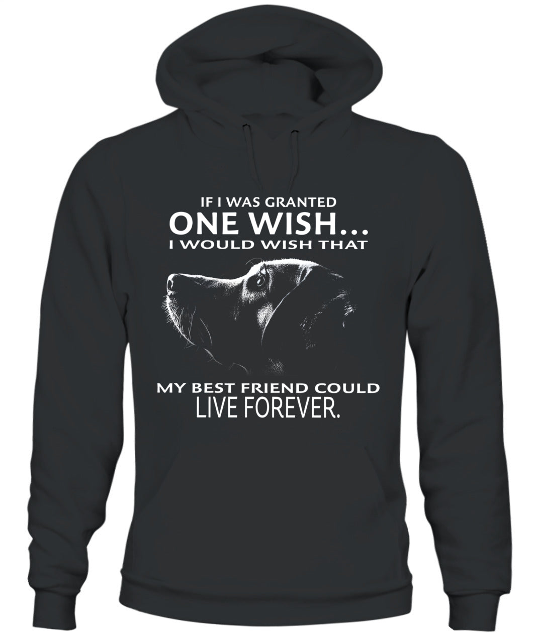 If i was granted one wish I would wish that my best friend could live forever - Animals SKU09