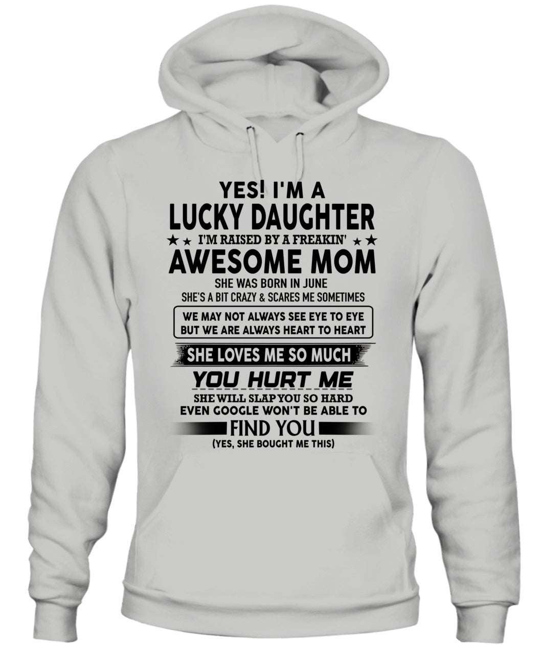 YES IM A LUCKY DAUGHTER IM RAISED BY A FREAKIN 06