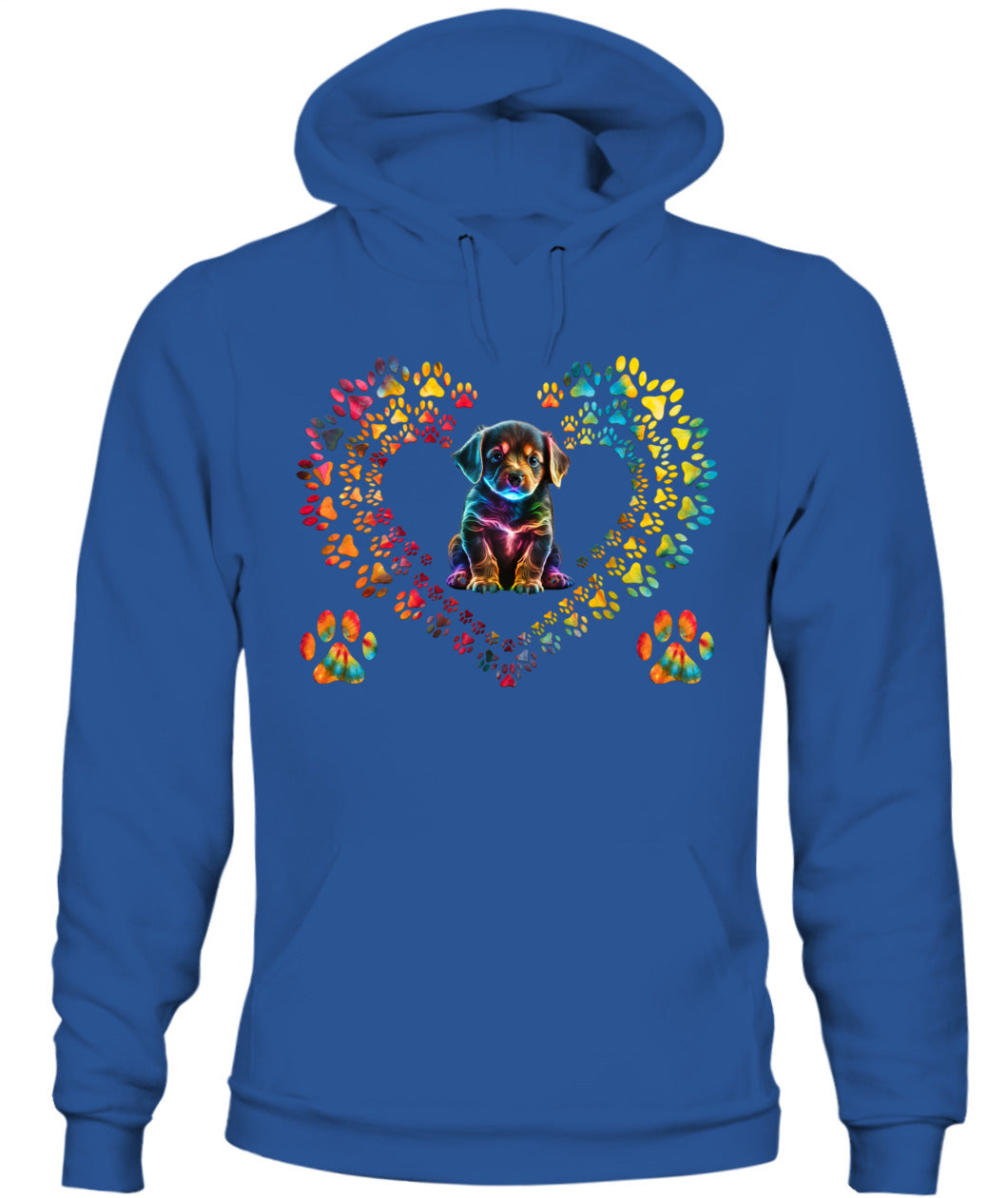 Dog Paw Print Heart Animal Lover - Animals SKU14