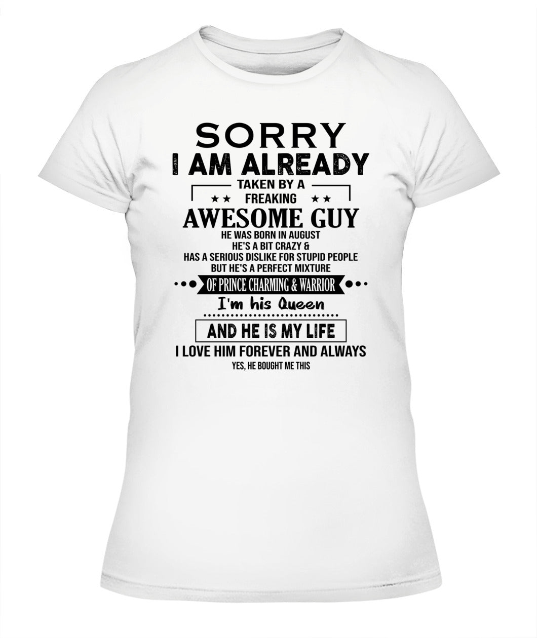 SORRY I AM ALREADY 08