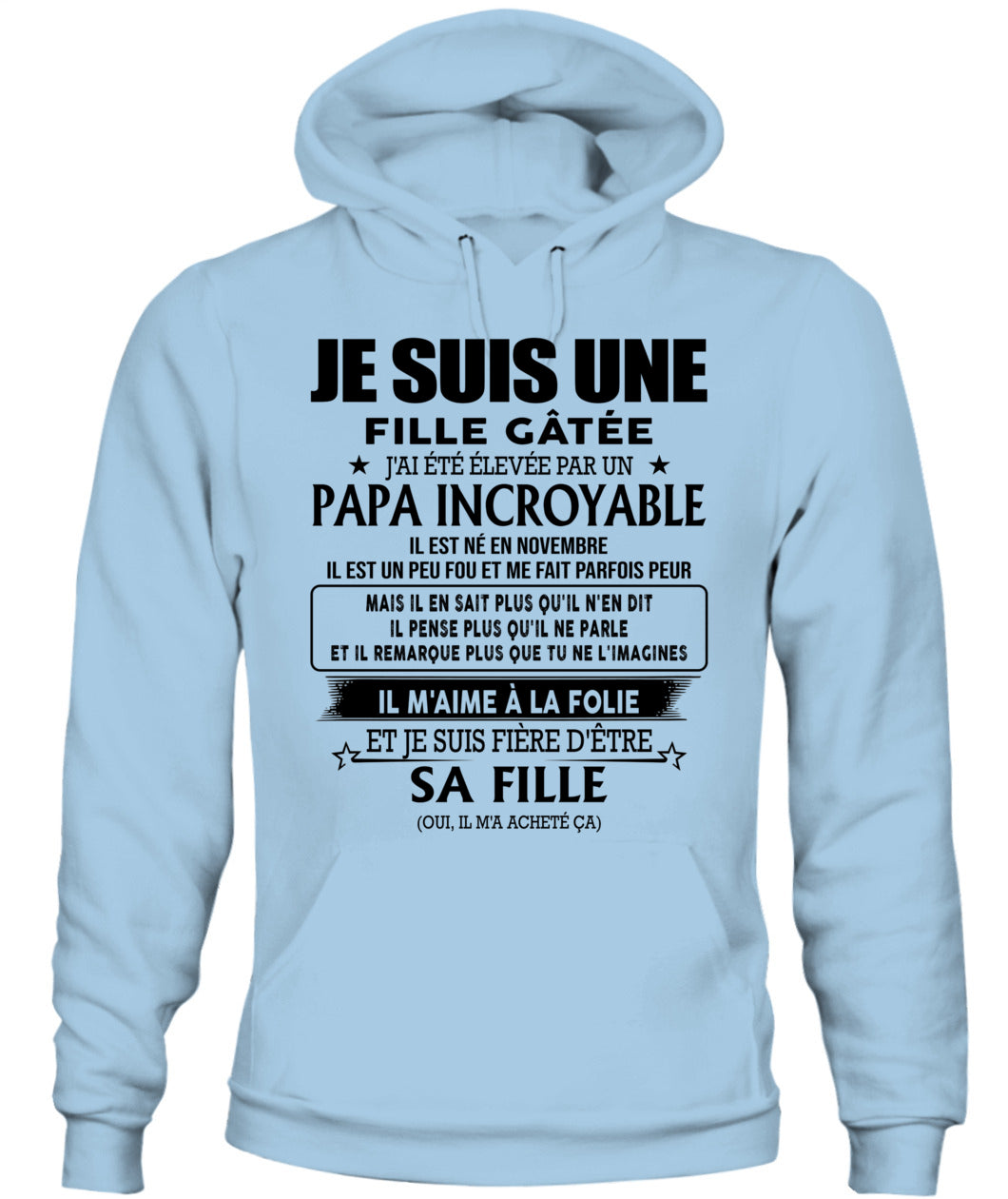 JE SUIS UNE FILLE GTE 11