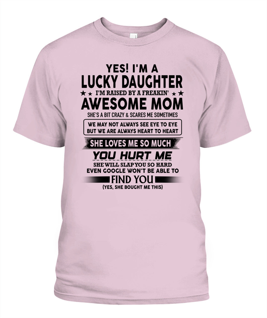 YES IM A LUCKY DAUGHTER IM RAISED BY A FREAKIN 00