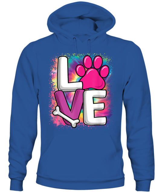 Cute Colorful Love Dog Paw Dog Puppy Lover Women Girls - Animals SKU12