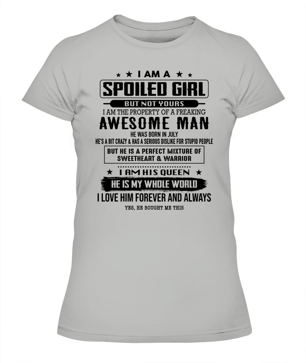 I am a spoiled girl 07