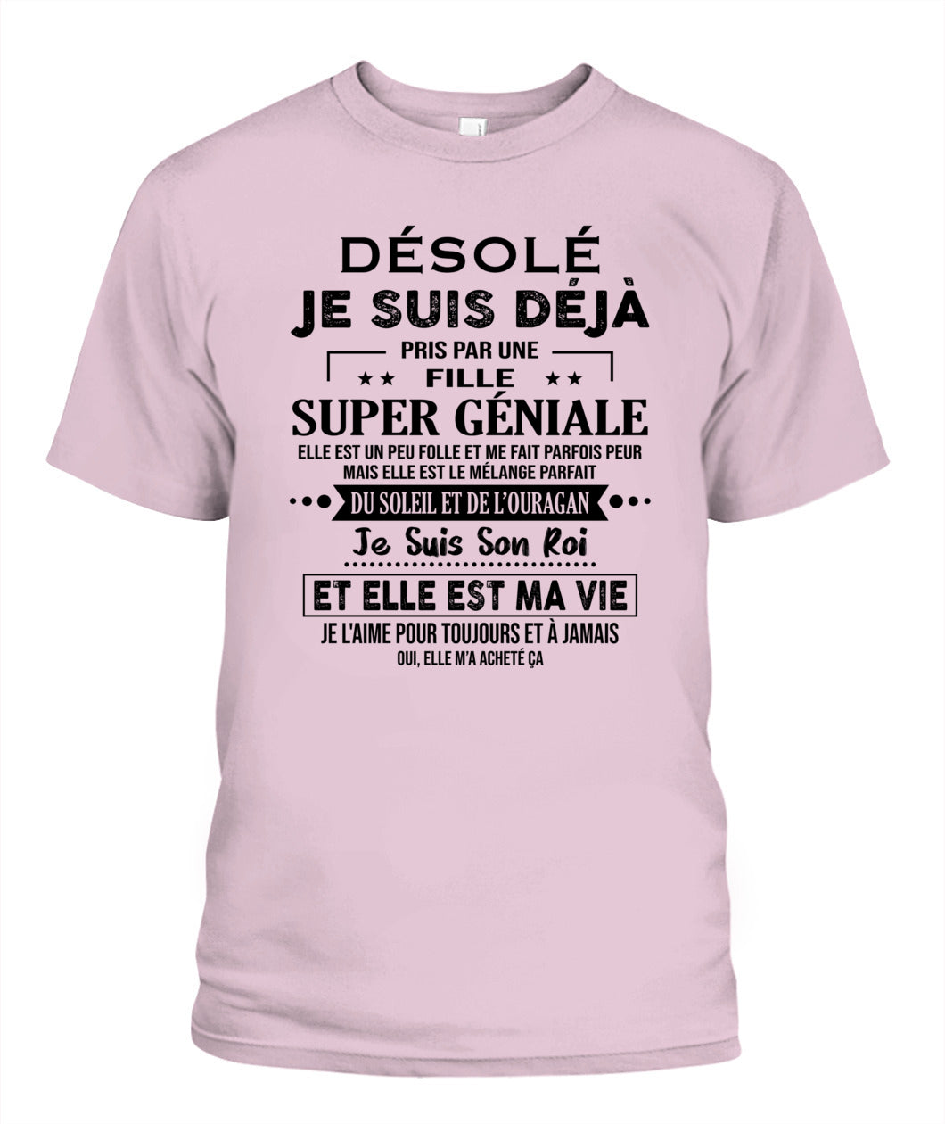 Désolé Je suis déjà 00