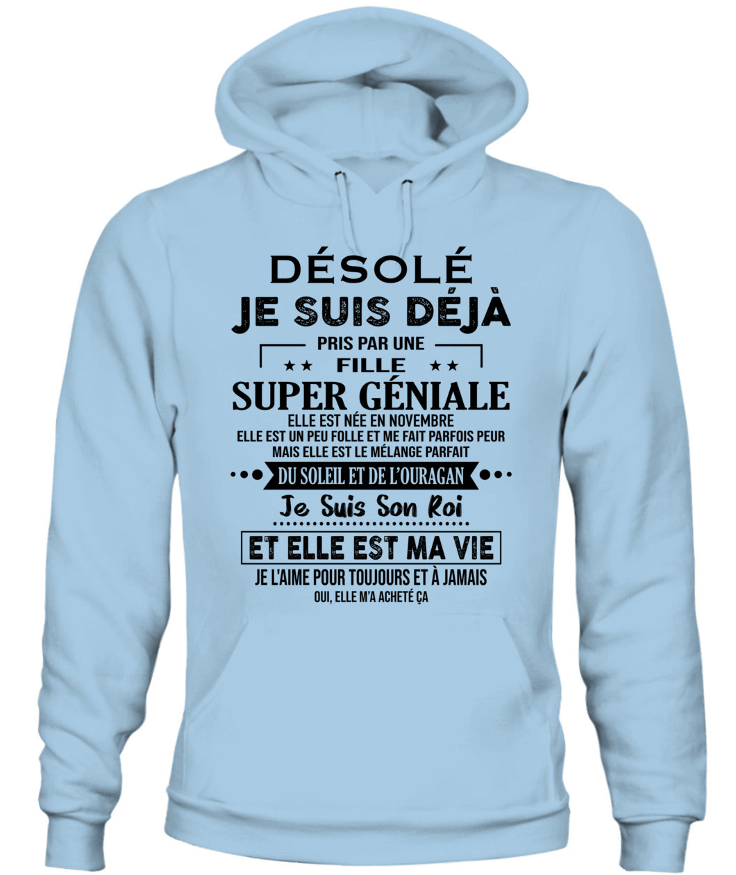 Désolé Je suis déjà 11