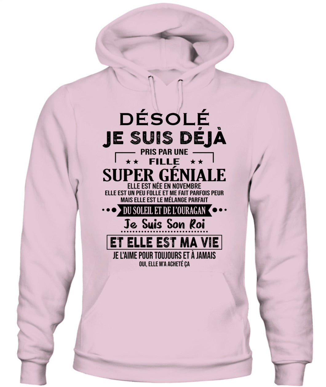 Désolé Je suis déjà 11